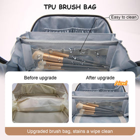 BOYATU Travel Makeup Bag Set in gift packaging