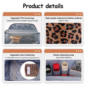 BOYATU Travel Makeup Bag Set lifestyle shot outdoors
