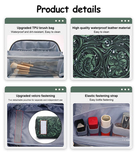 BOYATU Travel Makeup Bags Set in use outdoors