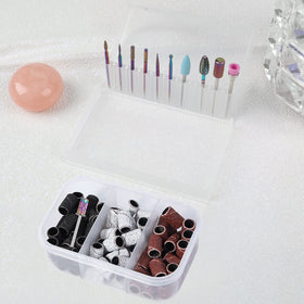 BQAN carbide drill bits and sanding bands for nail care