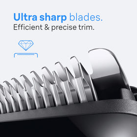 Braun All-in-One Style Kit 3470 displaying ultra-sharp blades