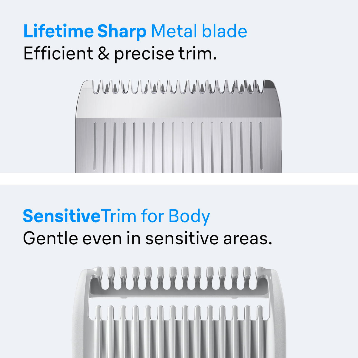 Braun All-in-One Trimmer with SensitiveTrim comb for body