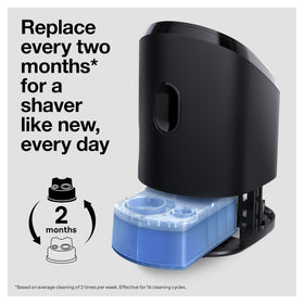Braun Clean & Renew Refill Cartridges CCR with shaver accessories