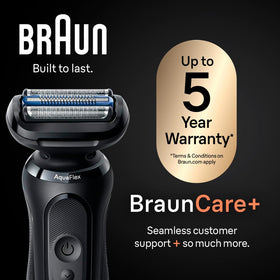 Braun Series 5 5120s electric shaver packaging