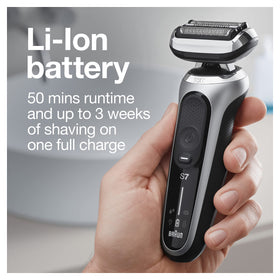 Braun Series 7 7071cc Flex Electric Razor side view