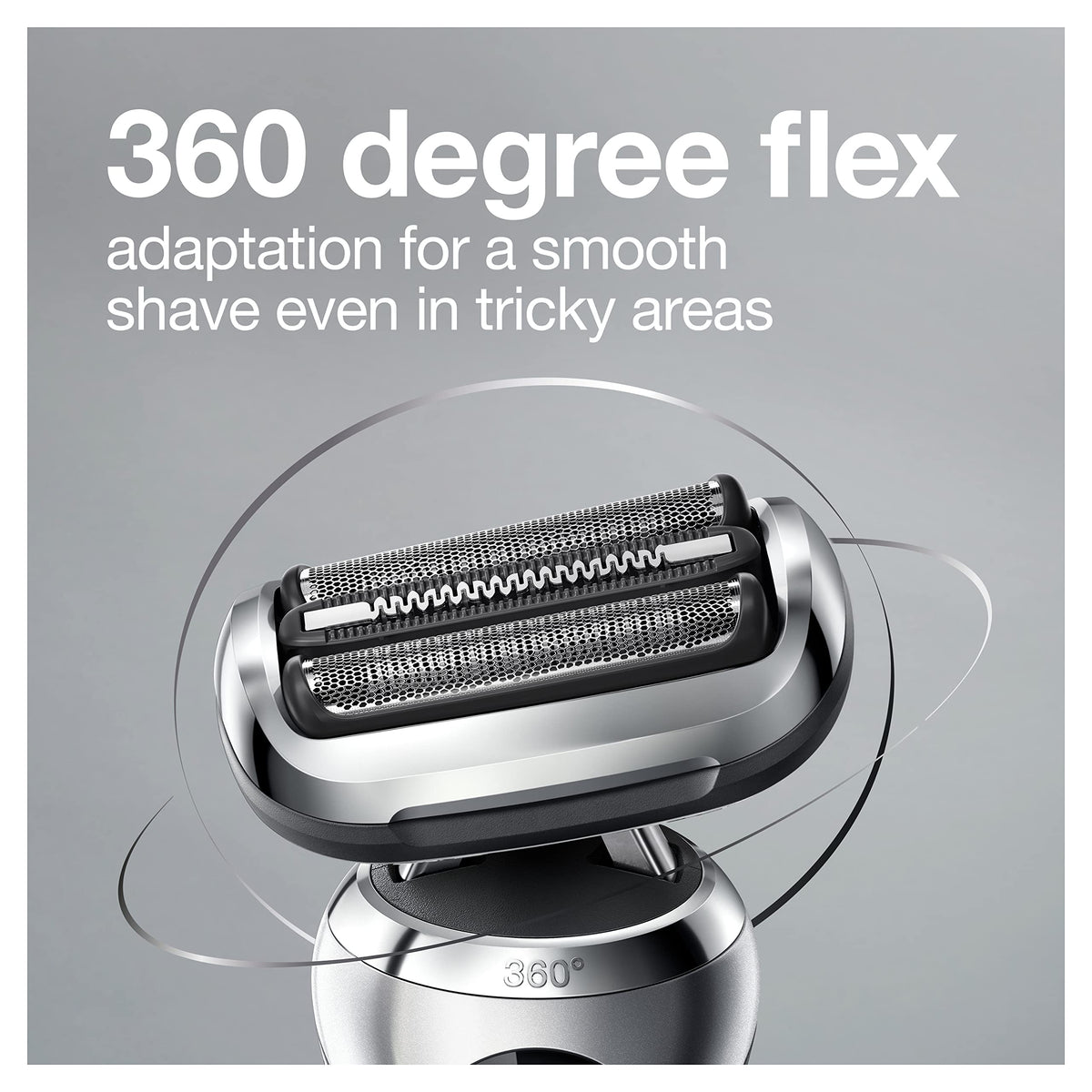 Braun Series 7 7071cc Flex Electric Razor with cleaning brush