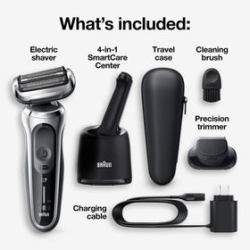 Braun Series 7 7071cc Flex Electric Razor with SmartCare Centre