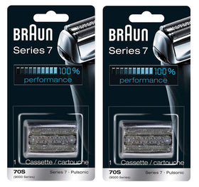 Braun Series 7 70S replacement cassette pack of 2 front view