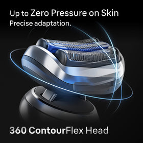 Braun Series 7 7120s electric shaver with precision trimmer and cleaning brush