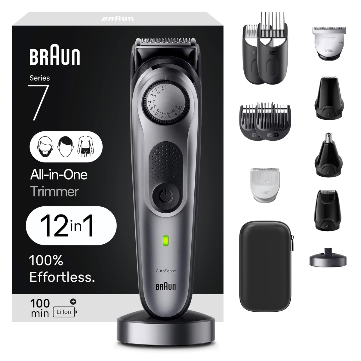 Braun Series 7 7440 All-in-One Men's Shaving Kit front view
