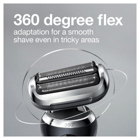 Braun Series 7 Electric Razor with cleaning brush