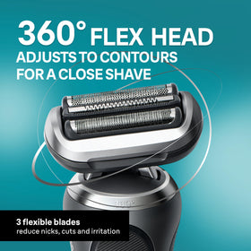 Braun Series 7 Electric Shaver Smart Motor feature display