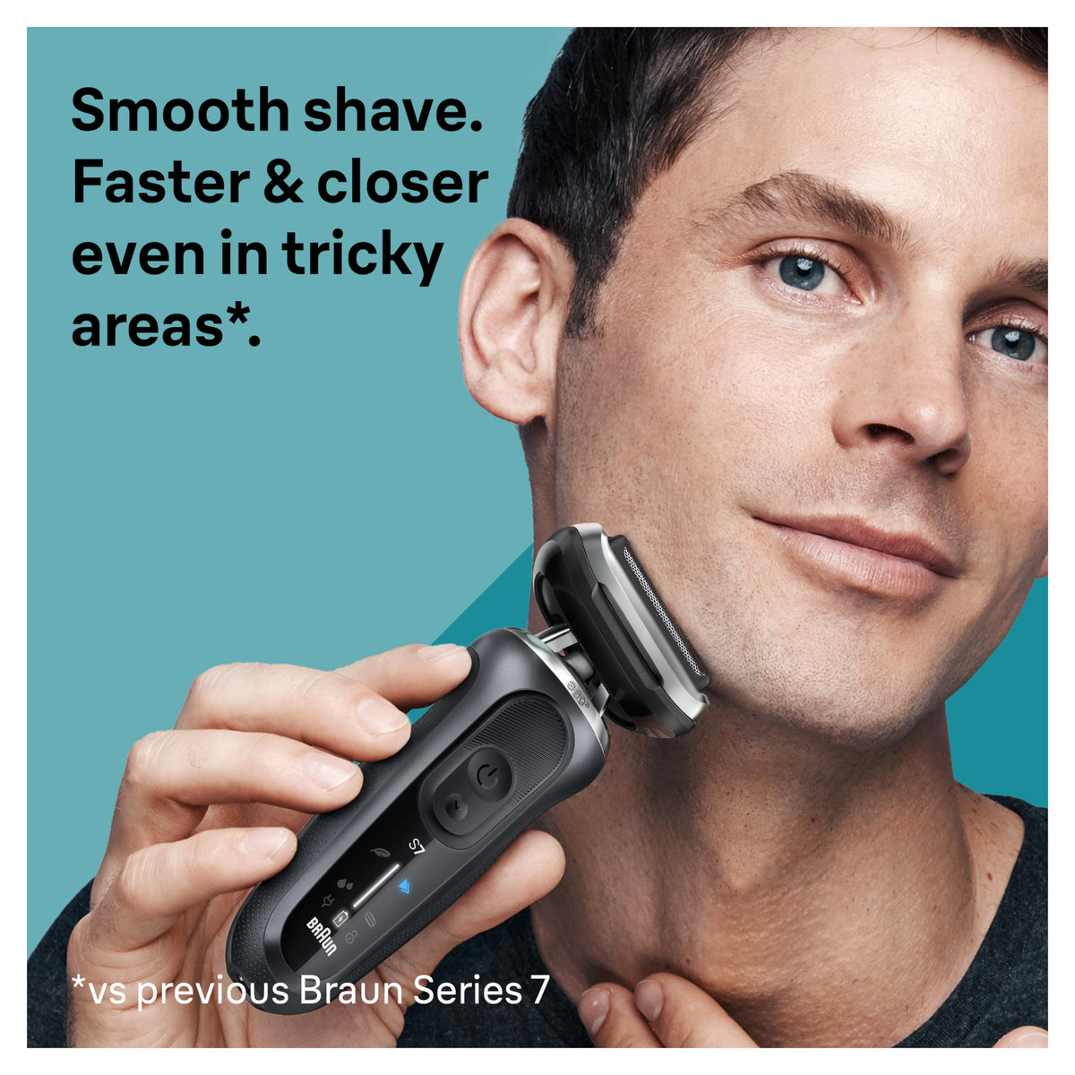 Braun Series 7 Electric Shaver with Precision Trimmer attachment