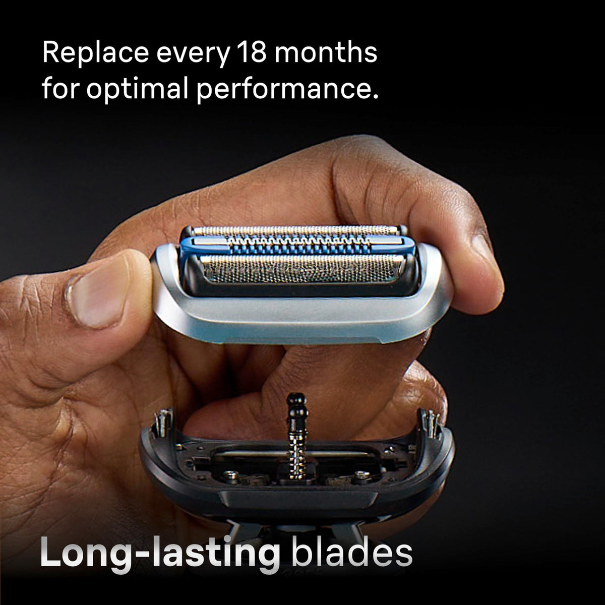 Braun Series 7 Electric Shaver with SmartMotor technology highlighted