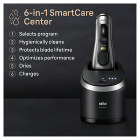 Braun Series 9 PRO+ Electric Razor 9567cc cleaning brush