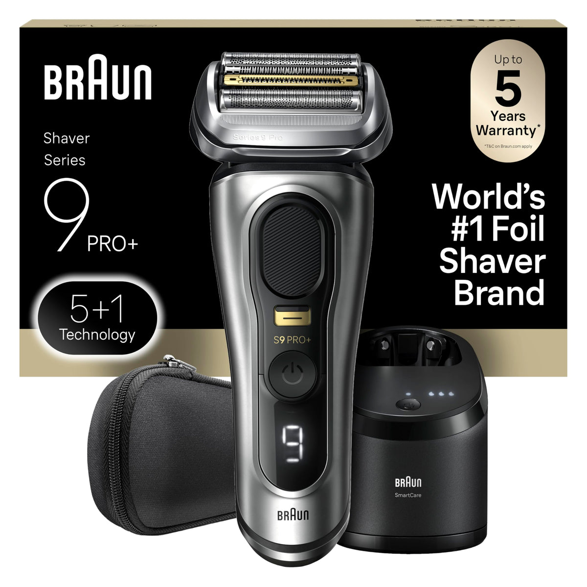 Braun Series 9 PRO+ Electric Razor 9567cc front view