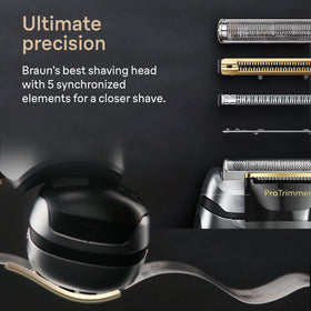 Braun Series 9 PRO+ Electric Razor 9567cc side view