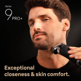 Braun Series 9 Pro Shaver Head Replacement, Silver with accessories