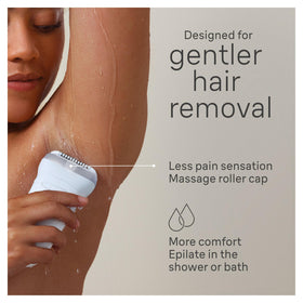 Braun Silk-épil 7 SE7-041 epilator in a lifestyle setting
