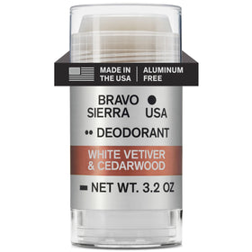 Bravo Sierra Aluminium-Free Men's Deodorant front view, 132g
