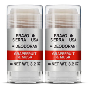 Bravo Sierra Aluminum-Free Mens Deodorant 2-Pack front view