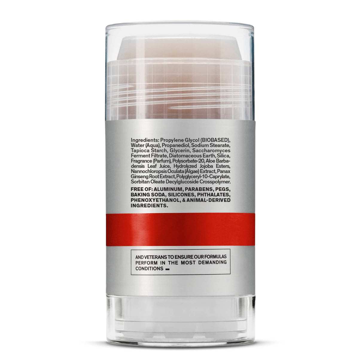 Bravo Sierra Deodorant showcasing grapefruit and musk scent notes