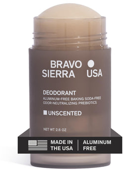 Bravo Sierra Men's Deodorant front view, 141g packaging