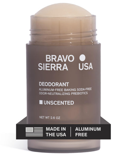 Bravo Sierra Men's Deodorant front view, 141g packaging