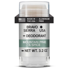 Bravo Sierra Men's Deodorant Mountain Pine & Spice front view