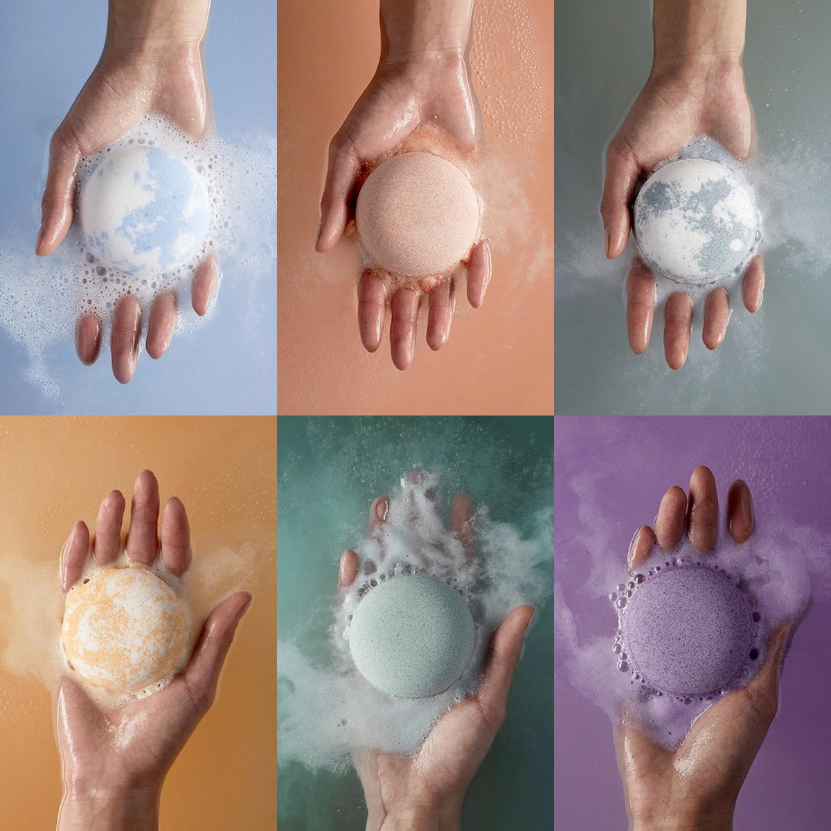 Breathe bath bomb from Kohler gift set
