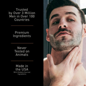 Brickell Men's Renewing Face Scrub 150g with natural ingredients