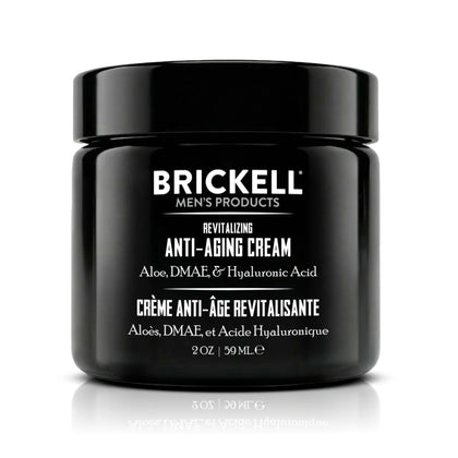 Brickell Men's Revitalizing Anti-Aging Cream 2oz front view