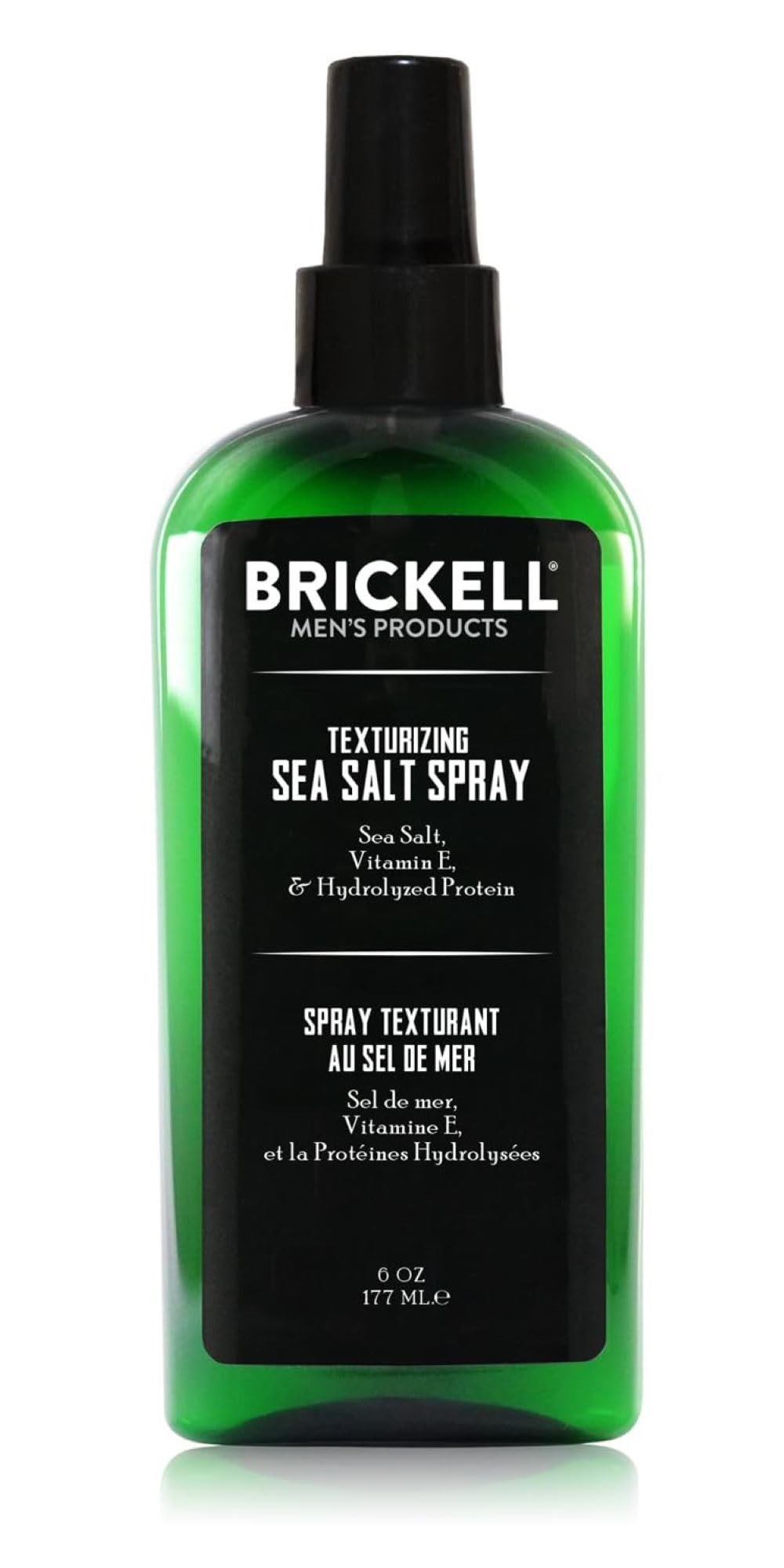 Brickell Men's Texturizing Sea Salt Spray 6oz front view