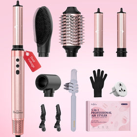 Brightup Dual Voltage 5 in 1 Hot Air Styler front view