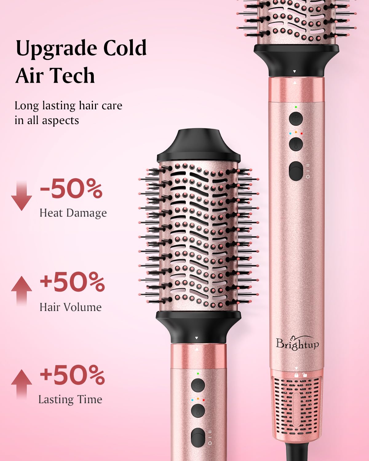 Brightup Hot Air Styler with bonus clips and glove