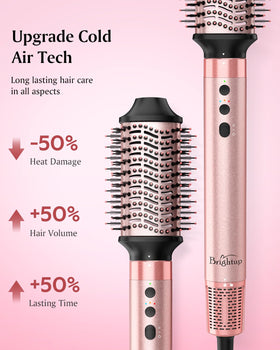 Brightup Hot Air Styler with bonus clips and glove