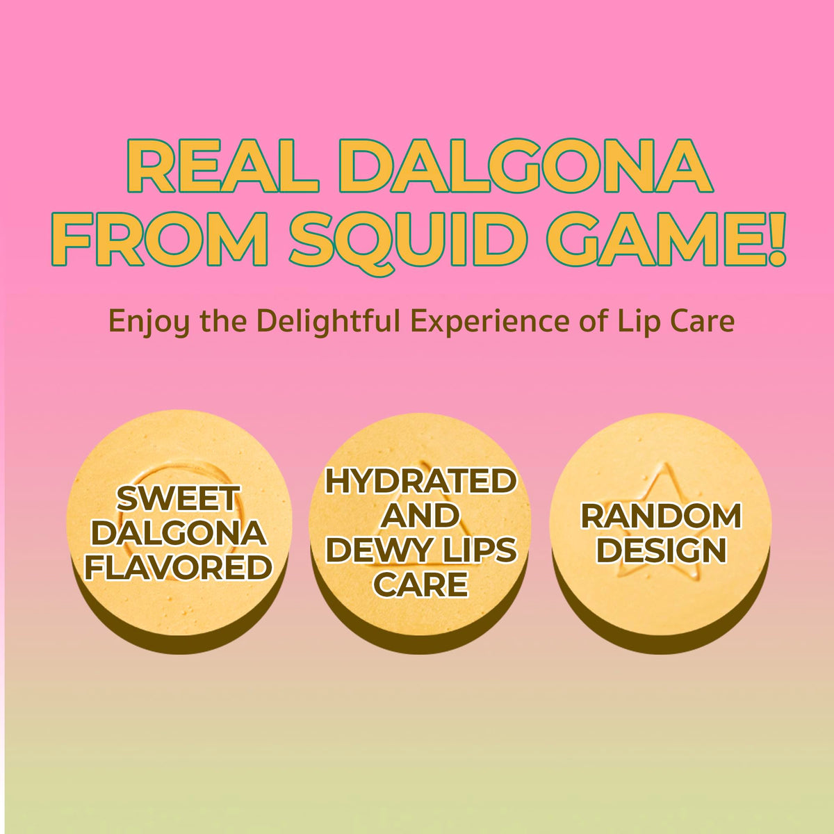 BRING GREEN Dalgona Lip Balm 10g with shea butter and squalane ingredients
