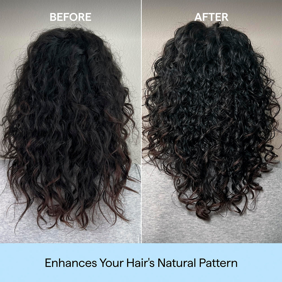 Briogeo Curl Charisma Leave-In Crème with curly hair model