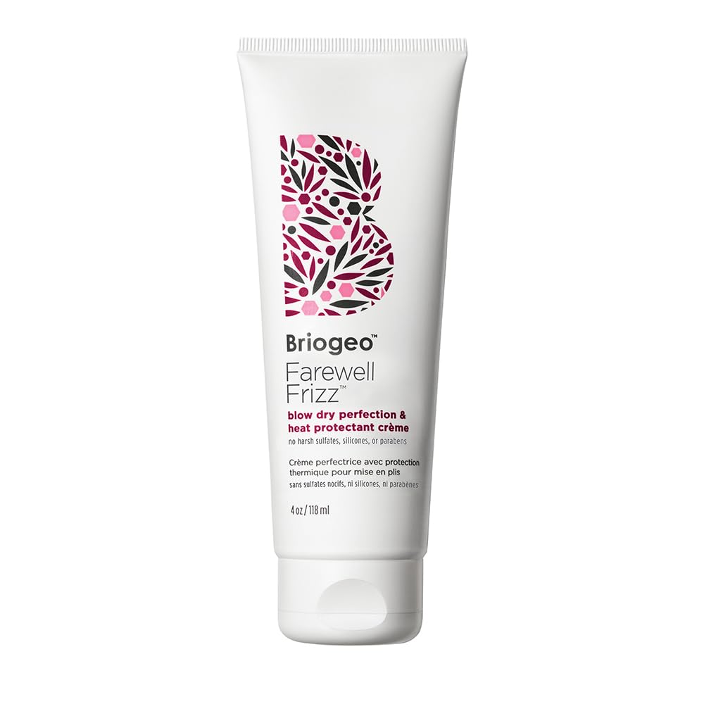 Briogeo Farewell Frizz Blow Dry Crème 4 oz front view