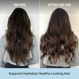 Briogeo Scalp Revival Shampoo in bathroom setting