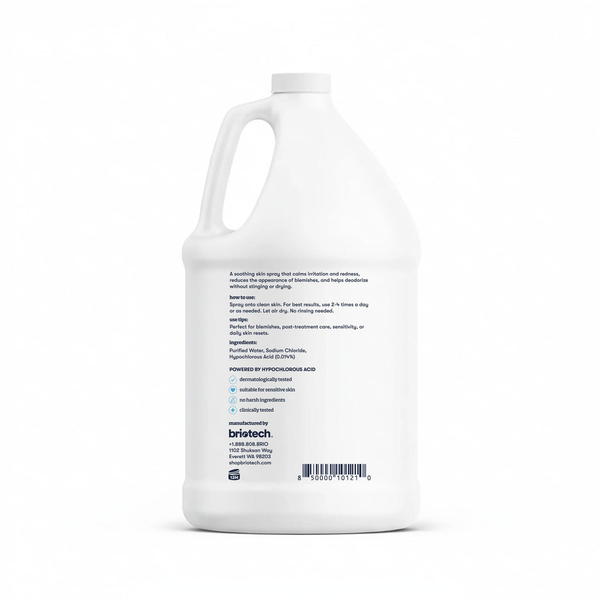BRIOTECH Hypochlorous Acid Spray 1 Gal lifestyle use