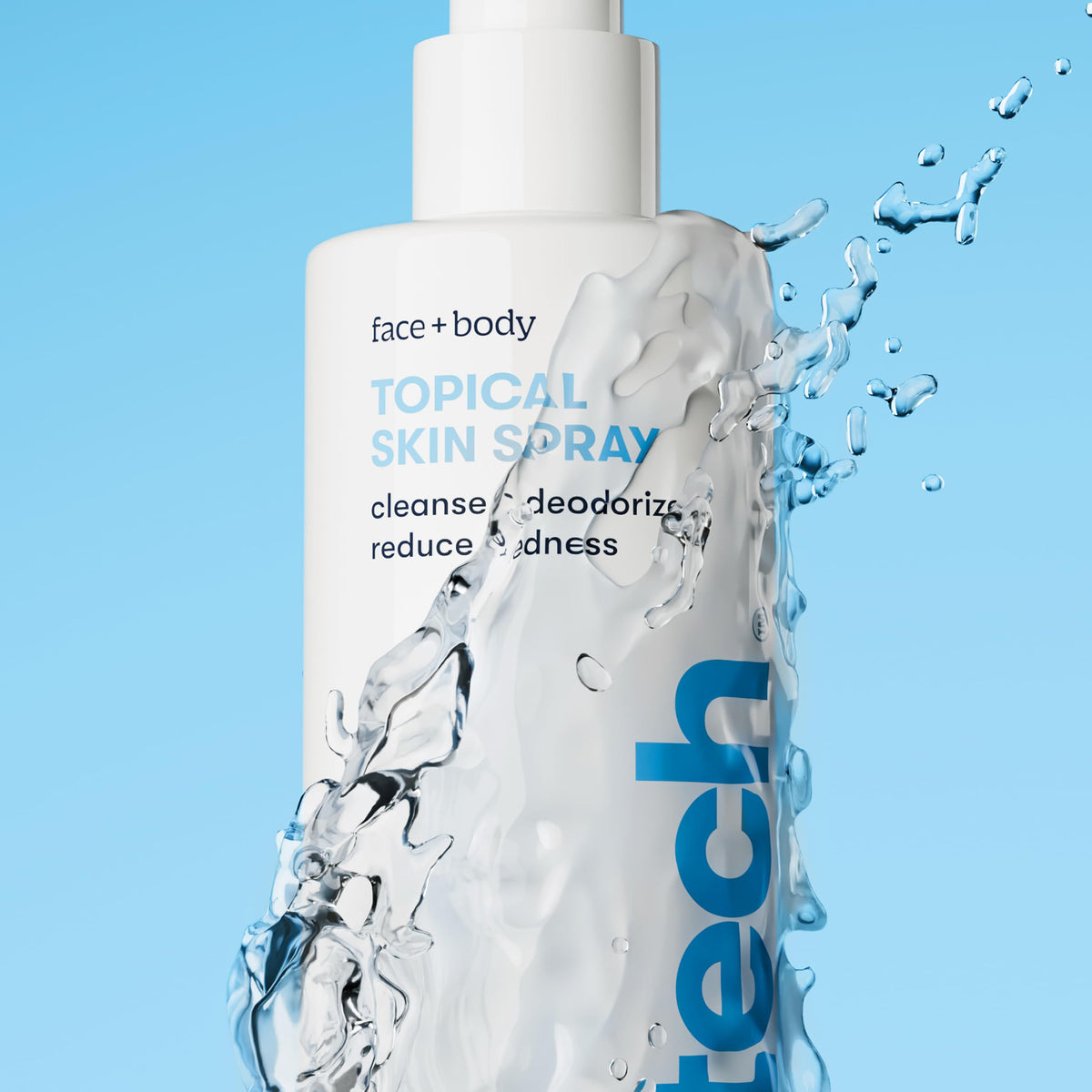 BRIOTECH Hypochlorous Acid Spray 2 oz application on skin
