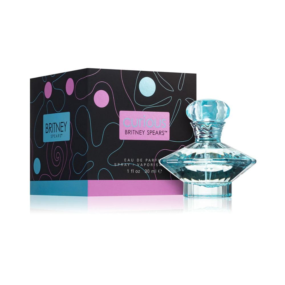 Britney Spears Curious Eau De Parfum 30ml bottle side view