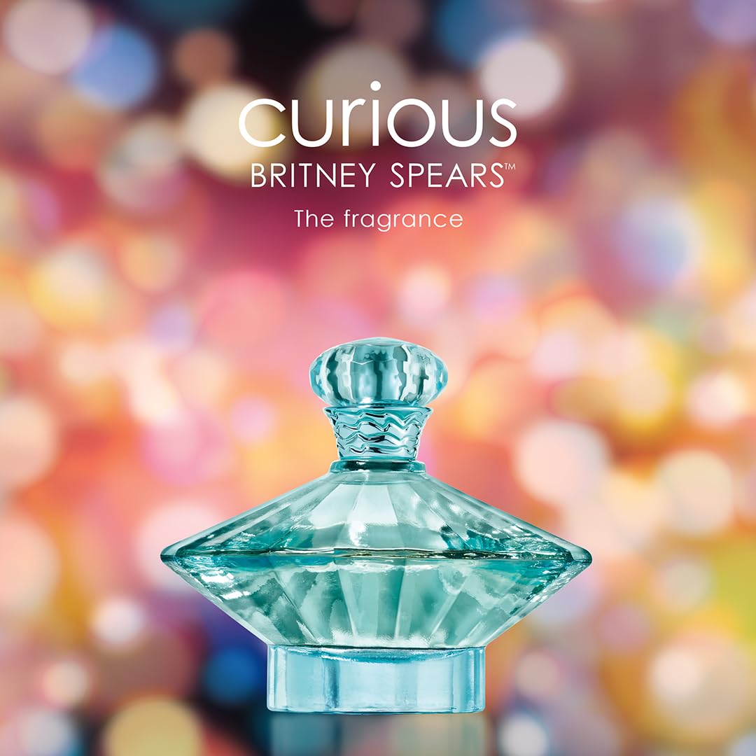 Britney Spears Curious Eau De Parfum 30ml on a vanity