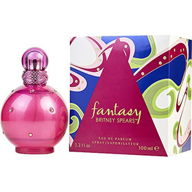 Britney Spears Fantasy Eau De Parfum packaging with floral design