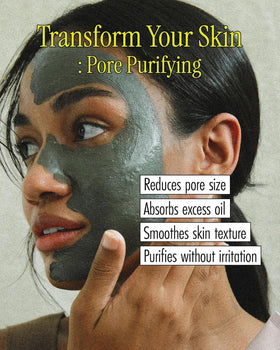 BRMUD Relief Mud Mask side view with product details