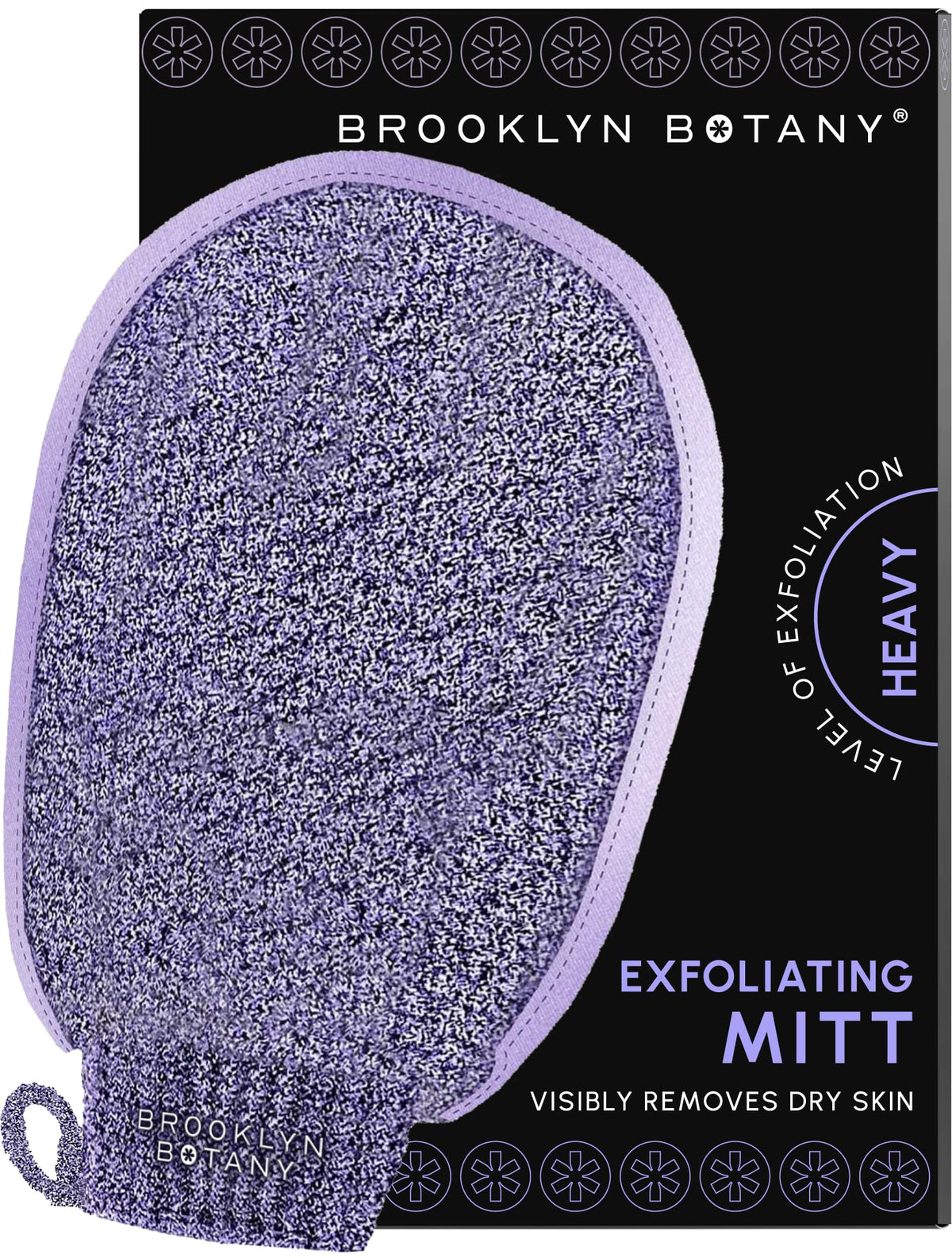 Brooklyn Botany Exfoliating Mitt front view