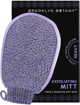 Brooklyn Botany Exfoliating Mitt front view