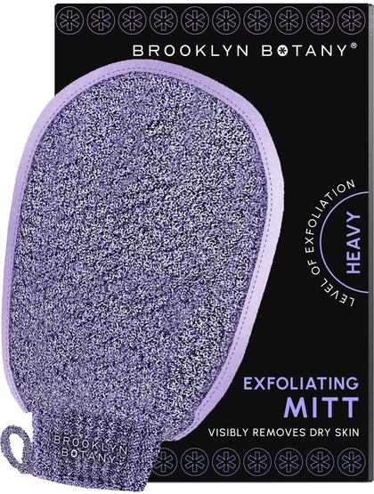 Brooklyn Botany Exfoliating Mitt front view