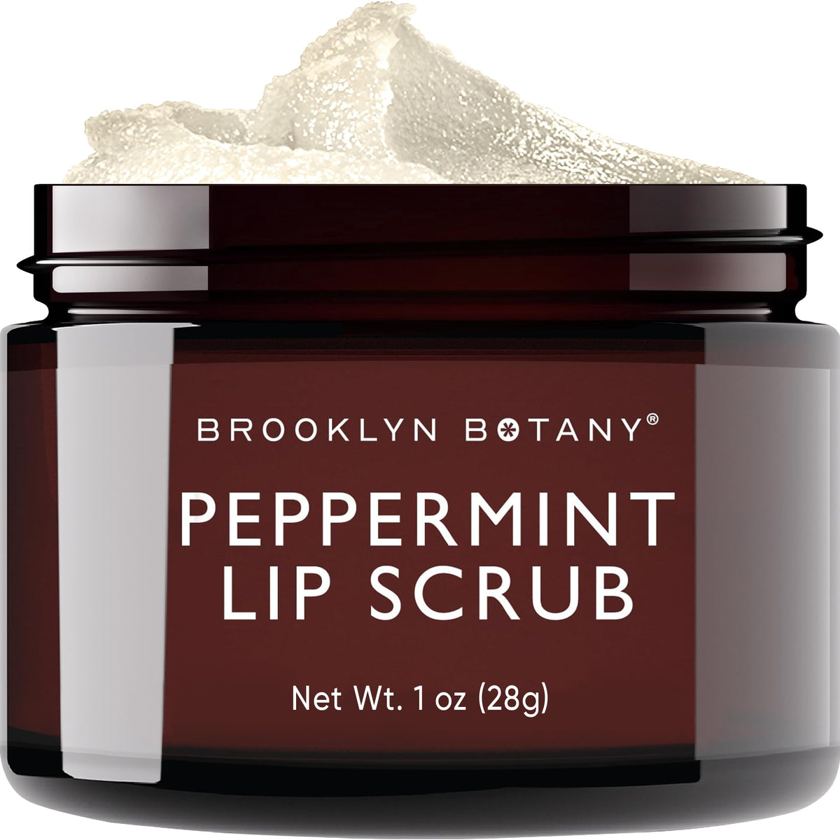 Brooklyn Botany Lip Scrub Exfoliator 1 oz front view